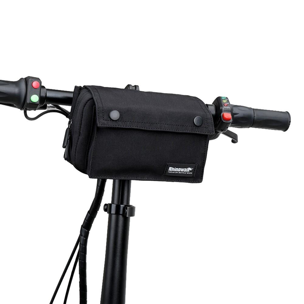 Stuurtas fiets polyester multifunctioneel met schouderriem 2/7