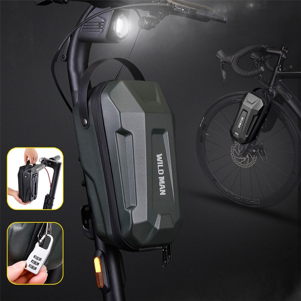 Sacoche de guidon rigide EVA 4.5L pour trottinette électrique et vélo pliant 3/7
