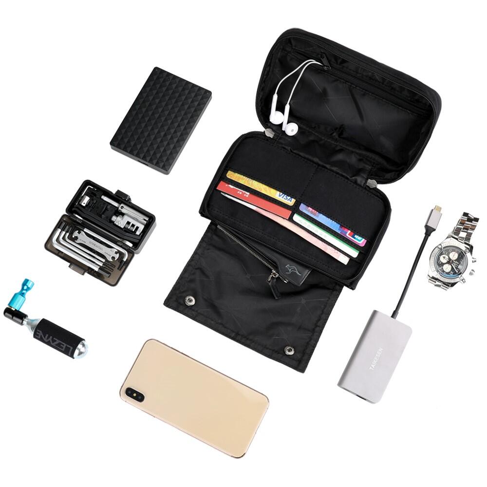 Stuurtas fiets polyester multifunctioneel met schouderriem 4/7