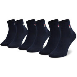 Fila Chaussettes Quart 6-Pack Unisex Marinebleu 43-46