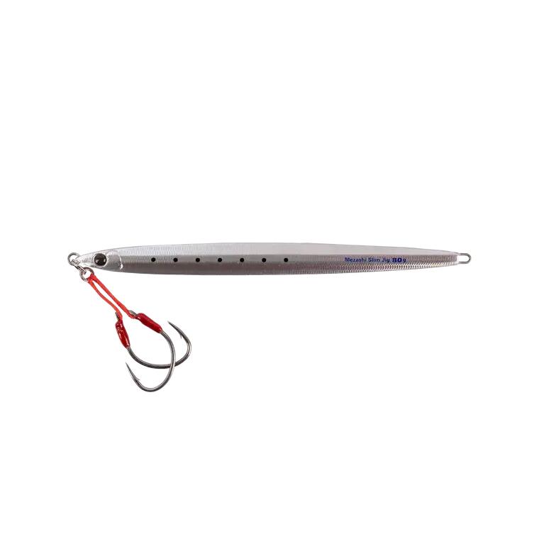 Pilker Mustad Mezashi slim shirasu glow 80 g, 16 cm