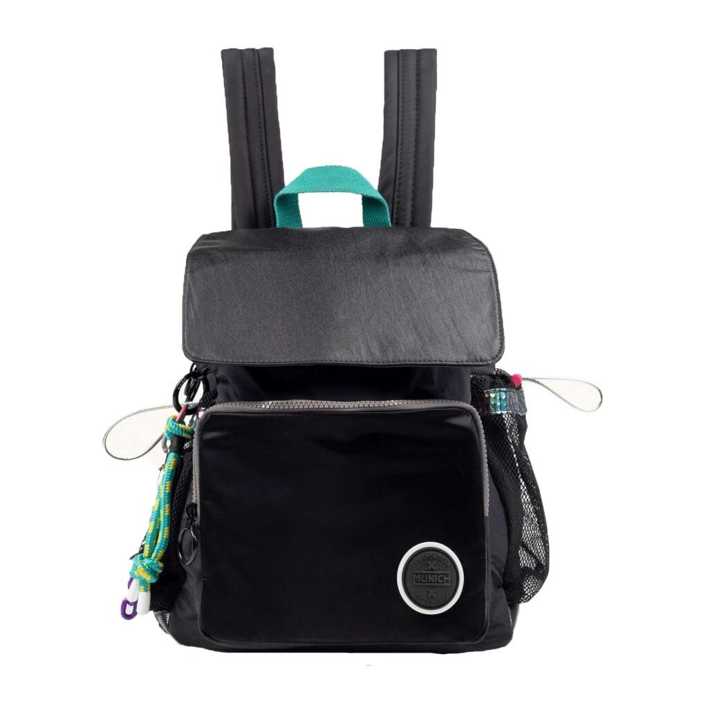 MUNICH DEEP RECYCLED FW25 BACKPACK Czarny