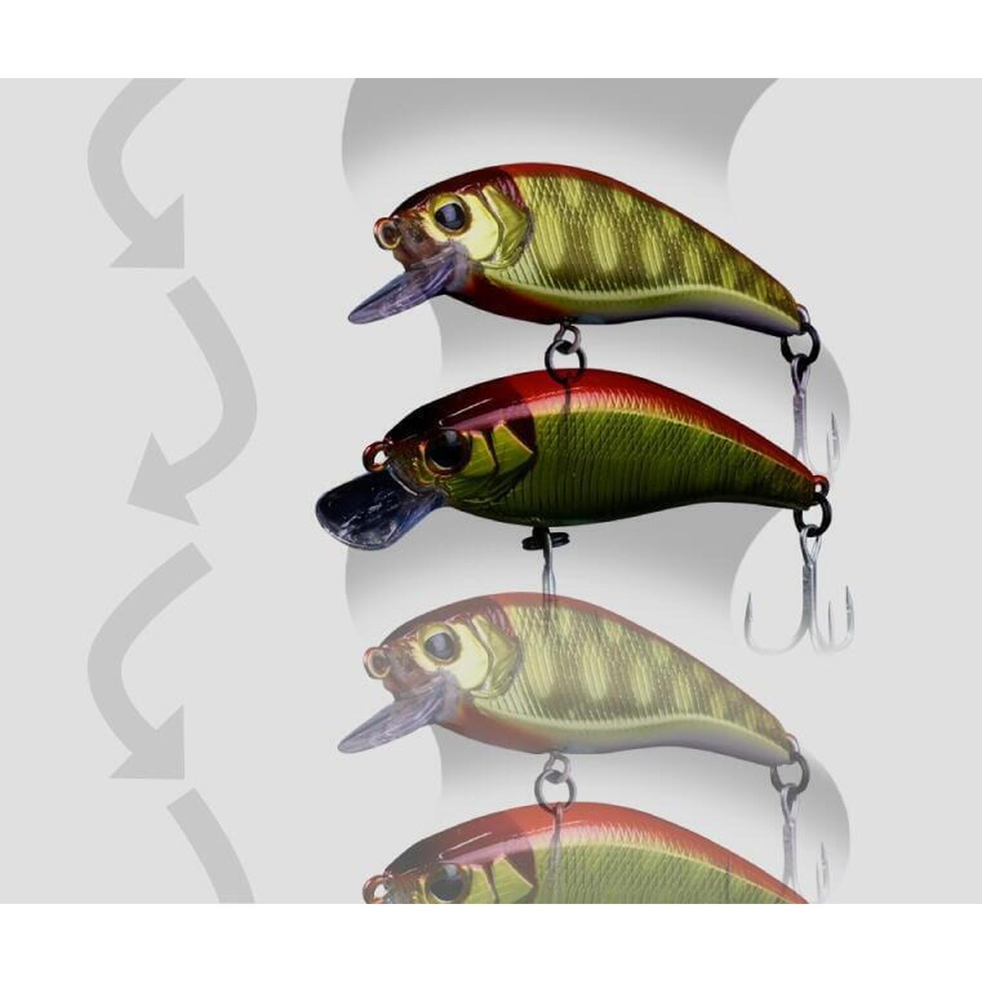 VOBLER JACKALL TRICOROLL MAI 55S 5,5CM/5,3G RED   GOLD YAMAME