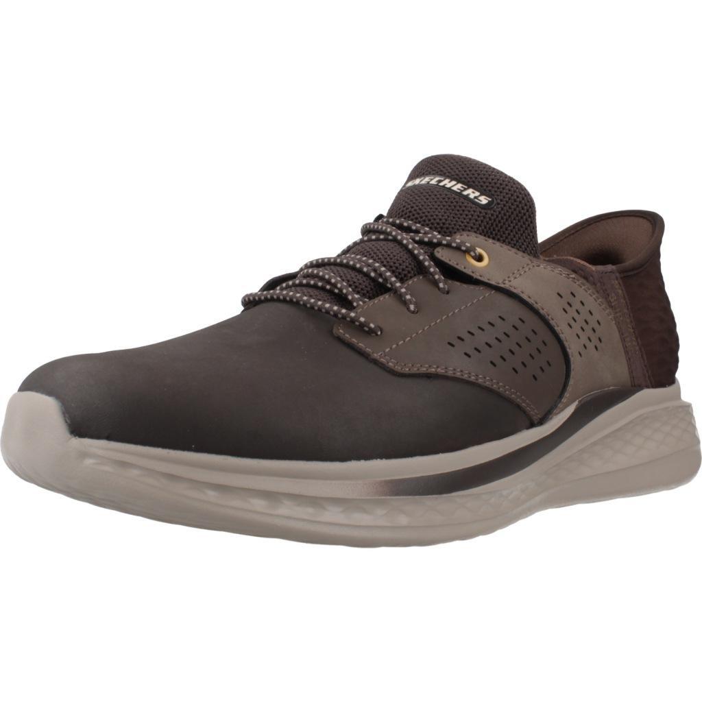 Homme SLADE - MACKLIN Skechers CHOC 210890 Marron Skechers 1/5