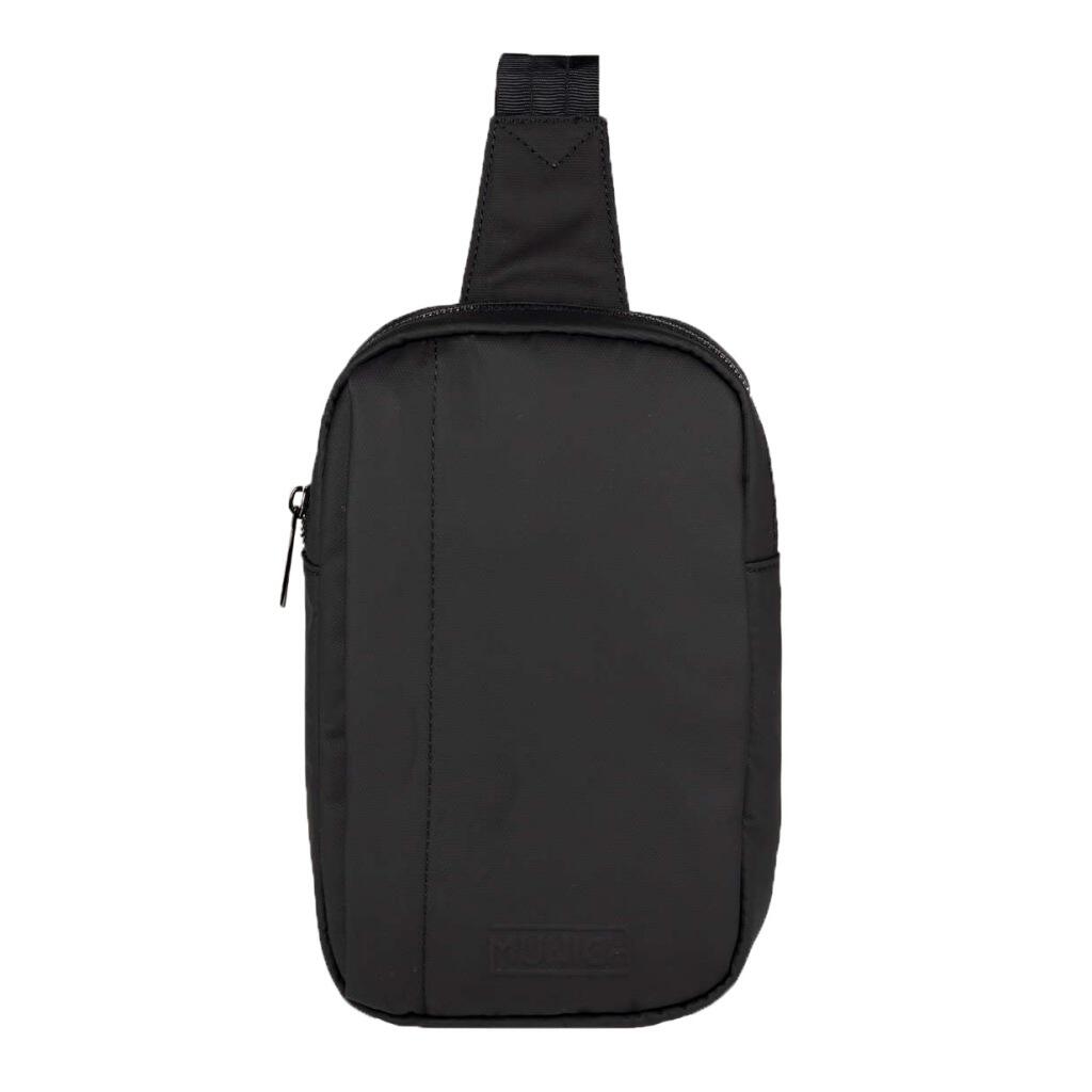 MUNICH PEAK RECYCLED FW25 CROSSBODY BACKPACK Czarny