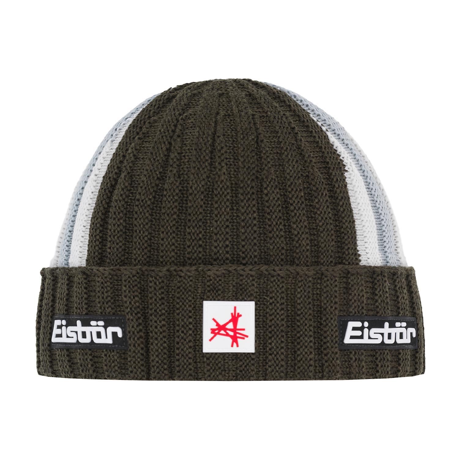 Eisbär Berretto Beanie Vin Active Merino SP Lana da Sci Taglia Unica - Nero-Blu