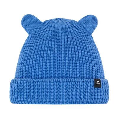 Cappello Leno berretto a maglia bambini beanie con risvolto morbido comodo