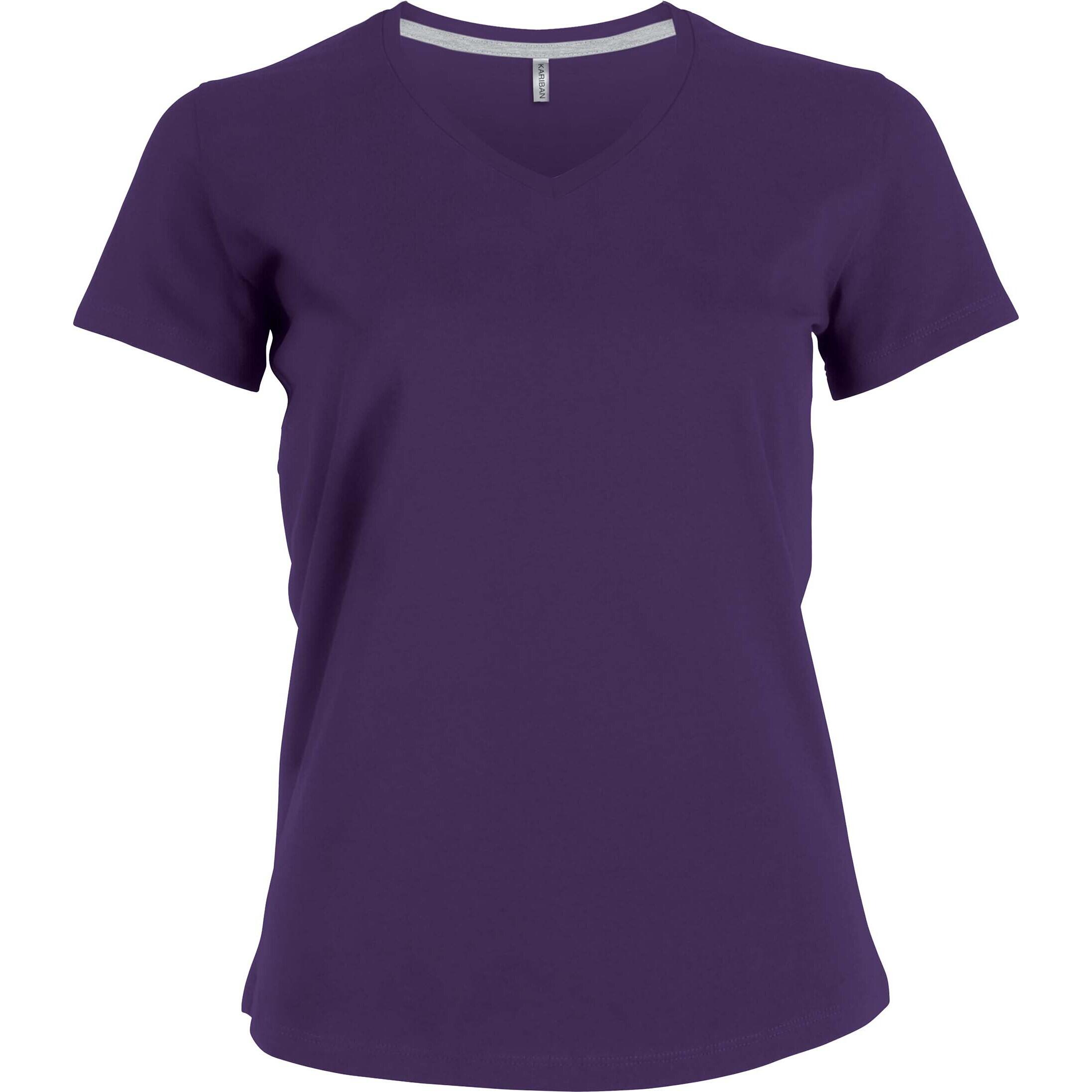 KARIBAN Fitted women's T-shirt Kariban Col V