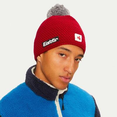 Berretto Jamie Ski Austria con pompon unisex morbido e confortevole