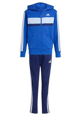 Fleece trainingspak met 3 strepen voor kinderen adidas seasonal essentials tiber