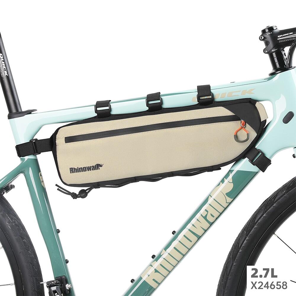 Bolsa cuadro bici impermeable 2,7L 3/7