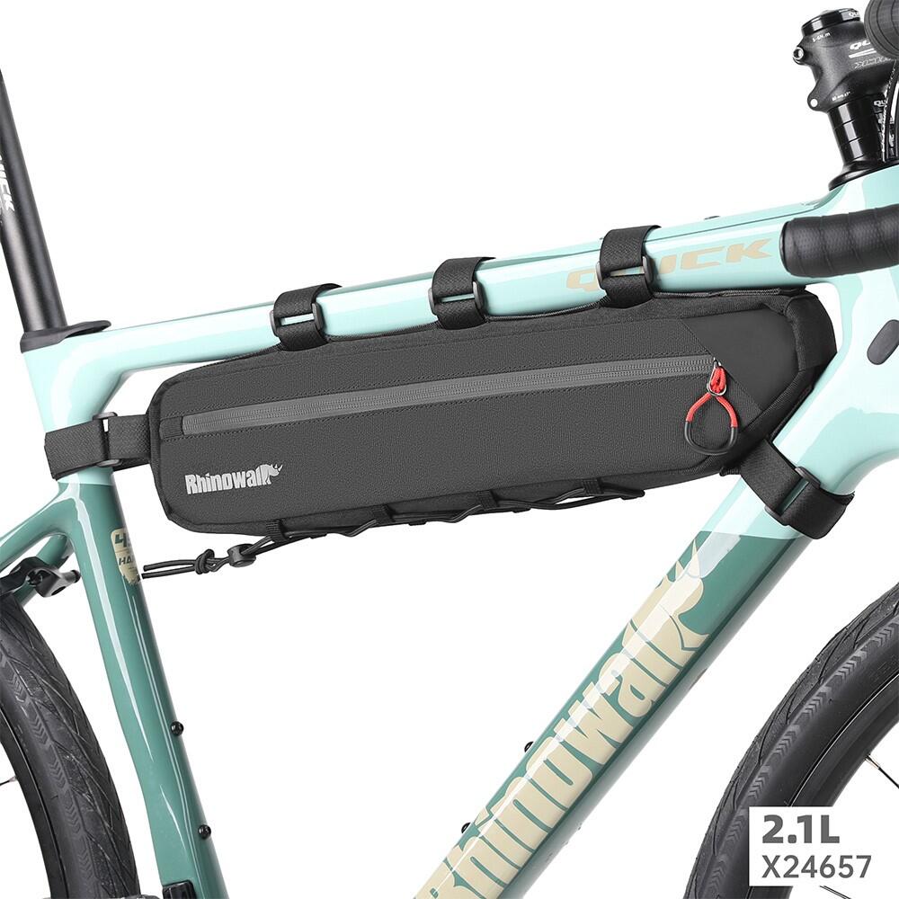 Bolsa cuadro bici impermeable 2,1L 3/7
