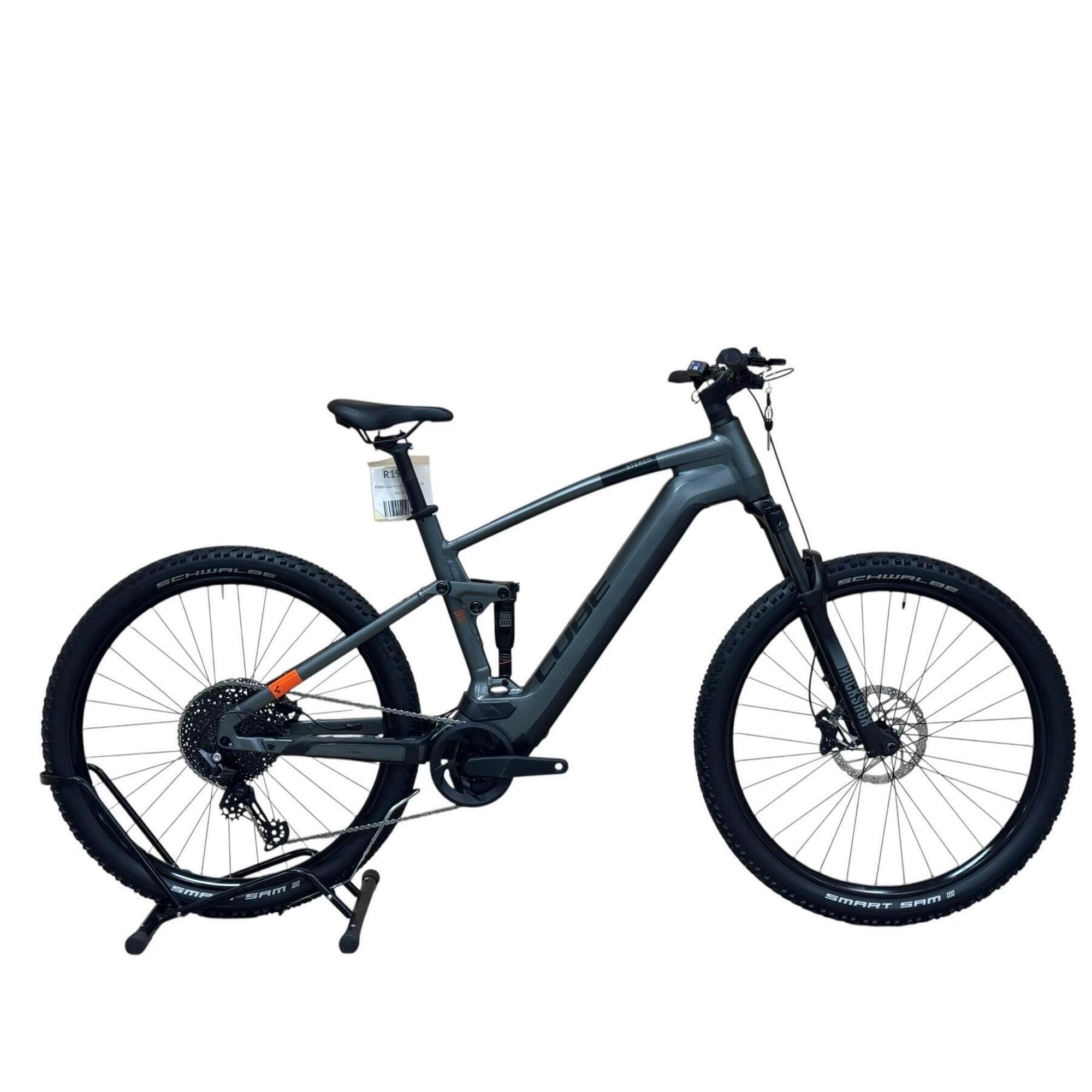 Cube - Reconditionné - Vtt Électrique Cube Stereo Hybrid 120 Pro 750 - Comme Neuf - Vélo Tout Terrain - Gris|noir - 48 Xl - Decathlon