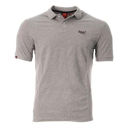 Polo Gris Homme Superdry Vint Destroy - L