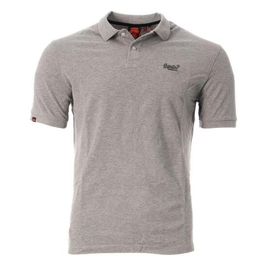 Polo Gris Homme Superdry Vint Destroy - L