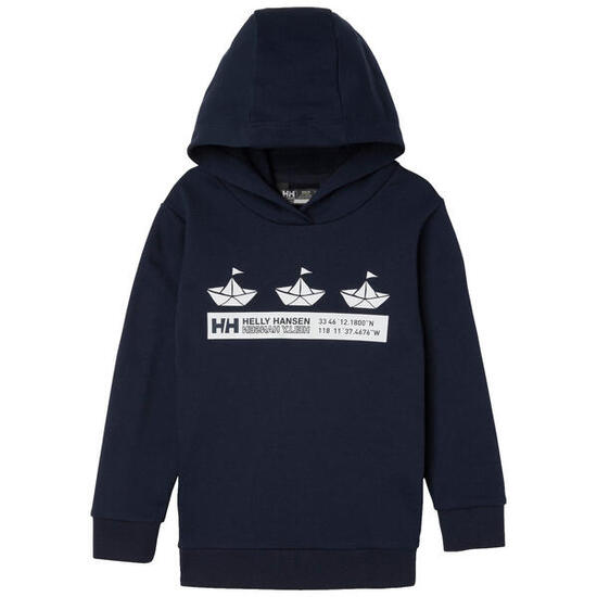 Felpa con cappuccio per bambini Helly Hansen Graphic