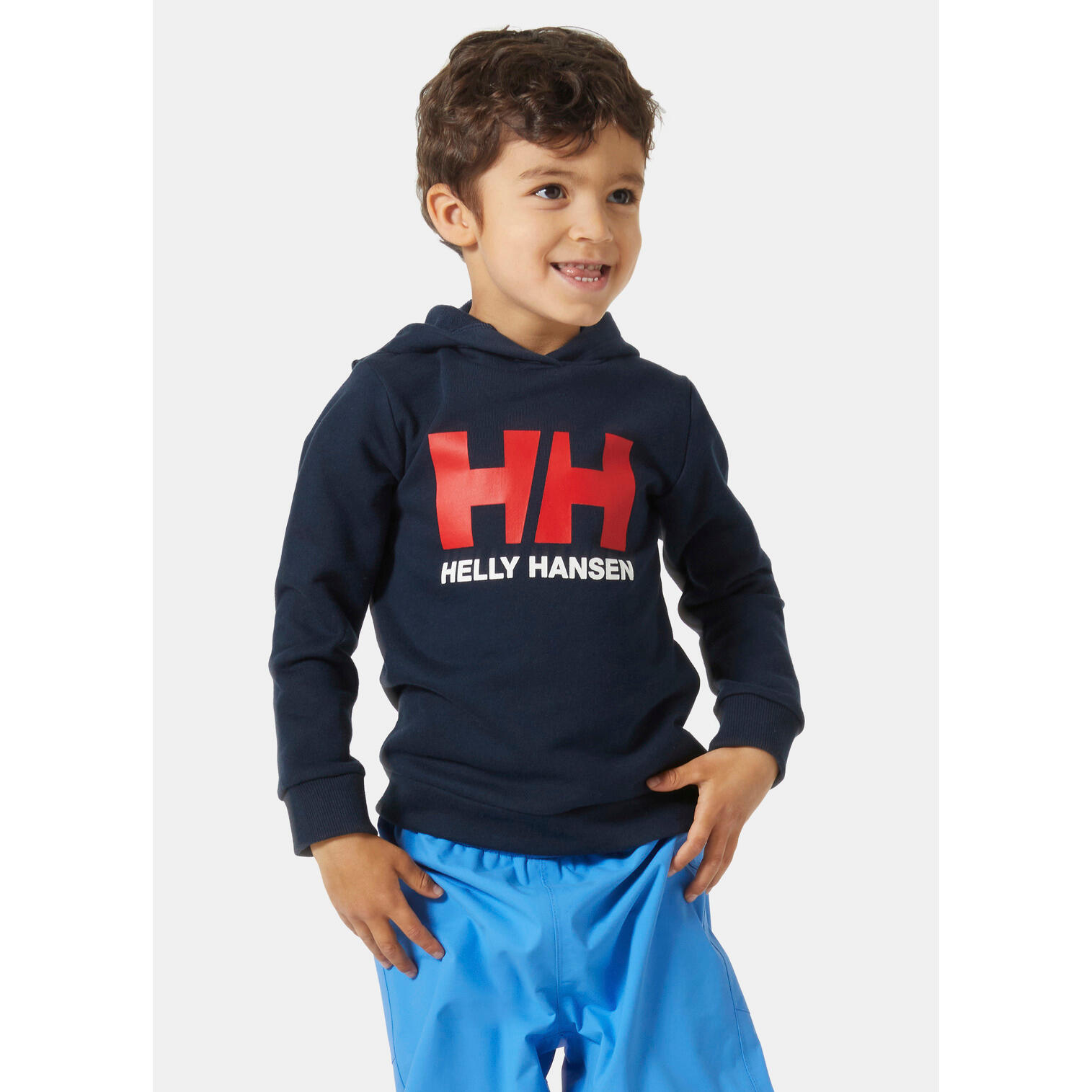 Sweatshirt à capuche avec logo enfant Helly Hansen 2/6