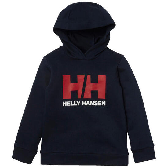 Bluza z kapturem z logo dziecka Helly Hansen