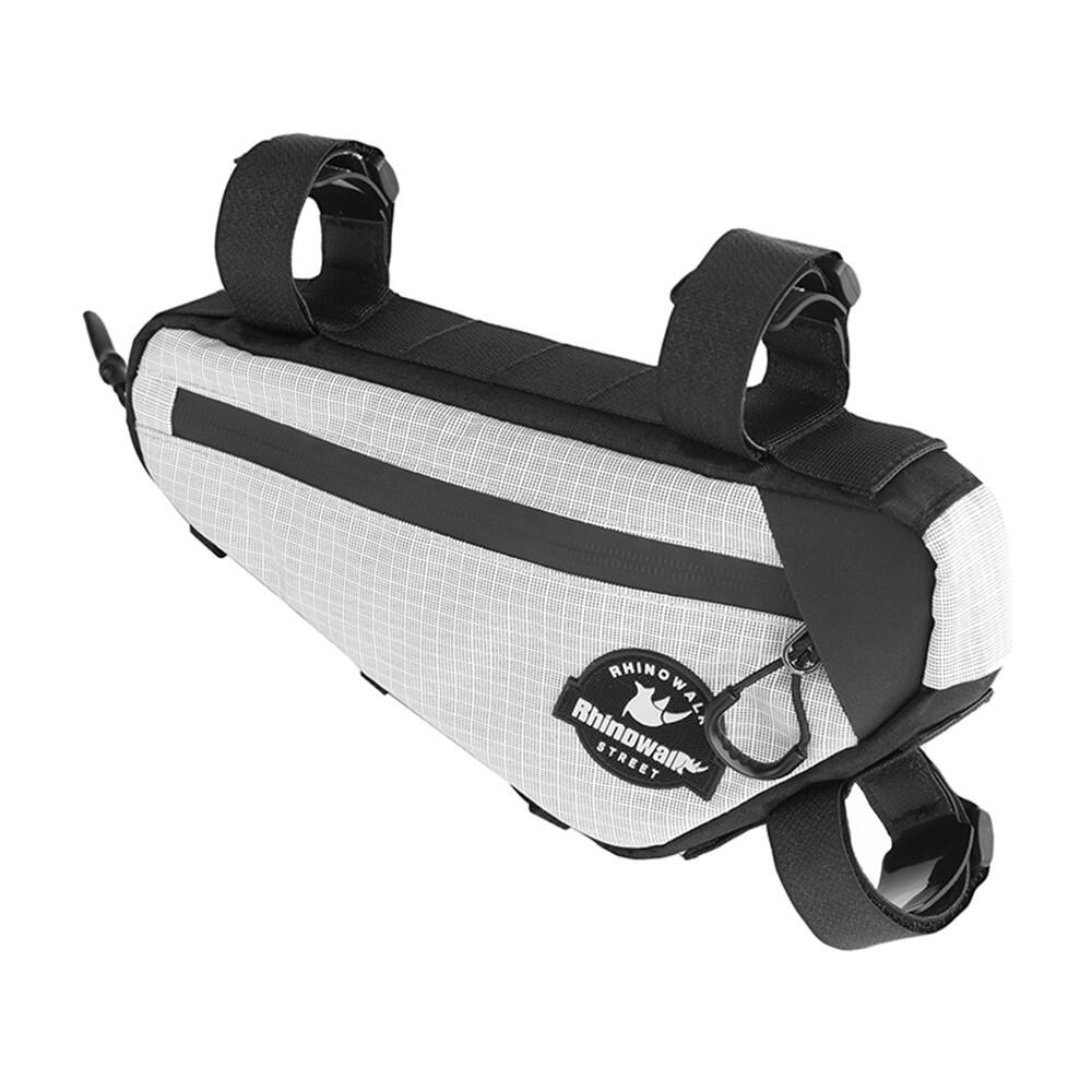 Sacoche de cadre triangle vélo route étanche avec port câble caché 2/7
