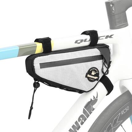 Dreieckige Rahmentasche Rennrad wasserdicht mit verstecktem Kabelport