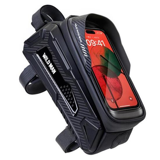 Sacoche de cadre vélo 1L rigide étanche avec écran tactile