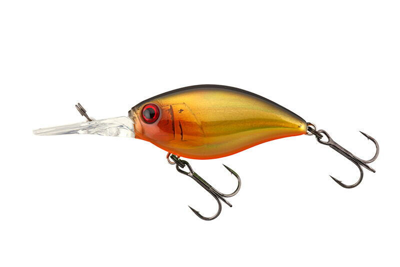 VOBLER JACKALL BLOCK RIPPER 48MR 4,8CM/8,5G D.C.GOLD   BLACK
