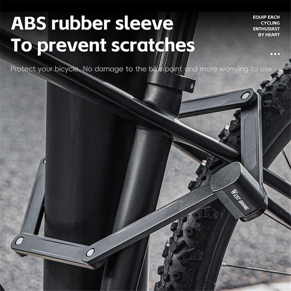 Antivol vélo pliant acier allié pour VTT et trottinette électrique 6/7