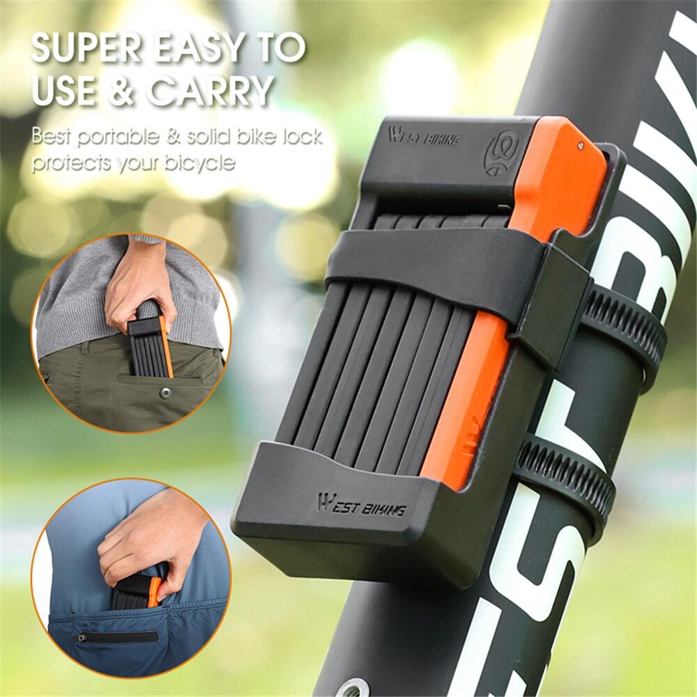 Antivol pliant pour vélo, trottinette et vélo électrique 4/7