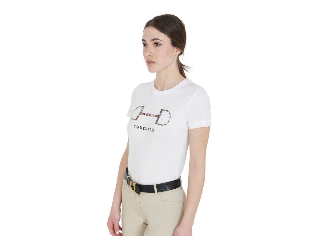 T-shirt d'équitation manches courtes Filetto - EQUESTRO 3/5