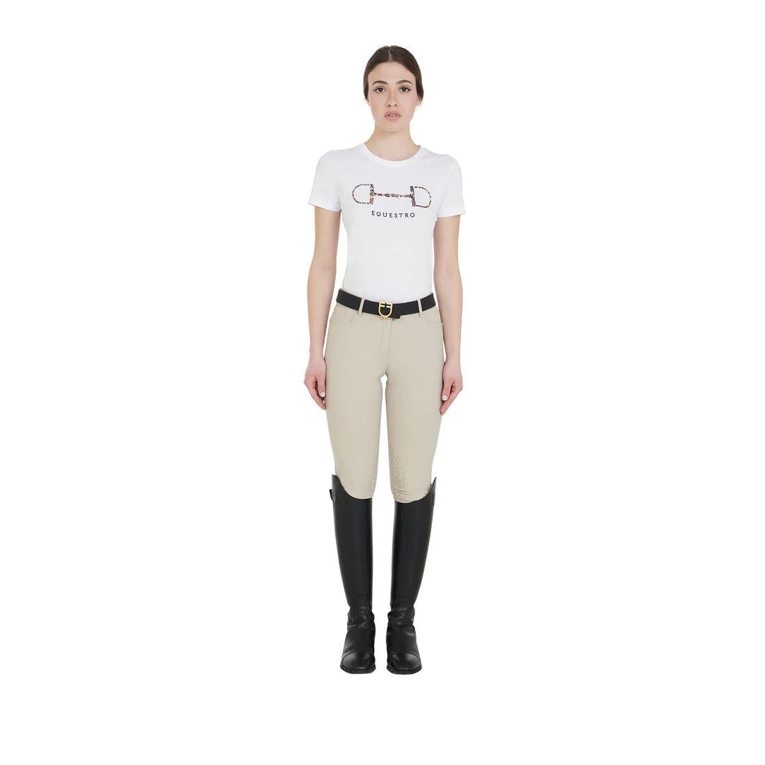 T-shirt d'équitation manches courtes Filetto - EQUESTRO 5/5