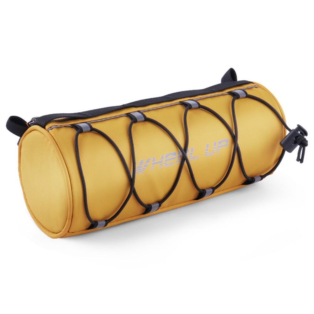 Wheel Up - Sacoche De Guidon Cylindrique 1.1l - Sacoche De Guidon - Jaune - Decathlon