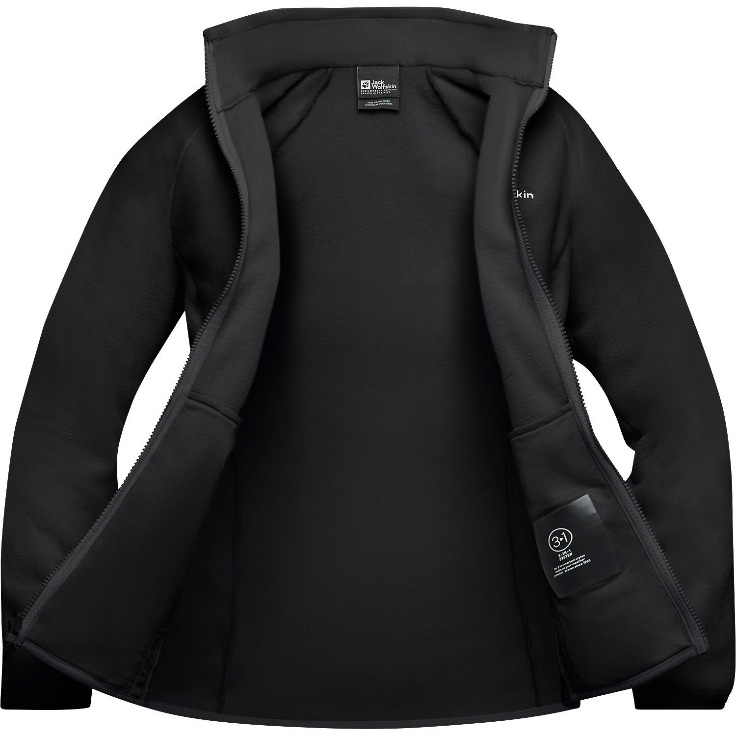 Veste polaire femme Jack Wolfskin Moonrise zippée intégralement 3/7