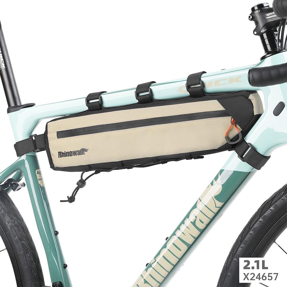 Bolsa cuadro bici impermeable 2,1L 3/7