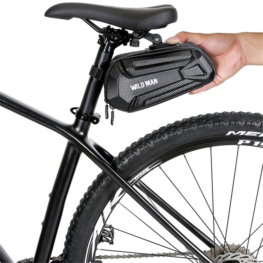 Sacoche de selle vélo 1.2L sous-siège, rangement VTT et route 5/7