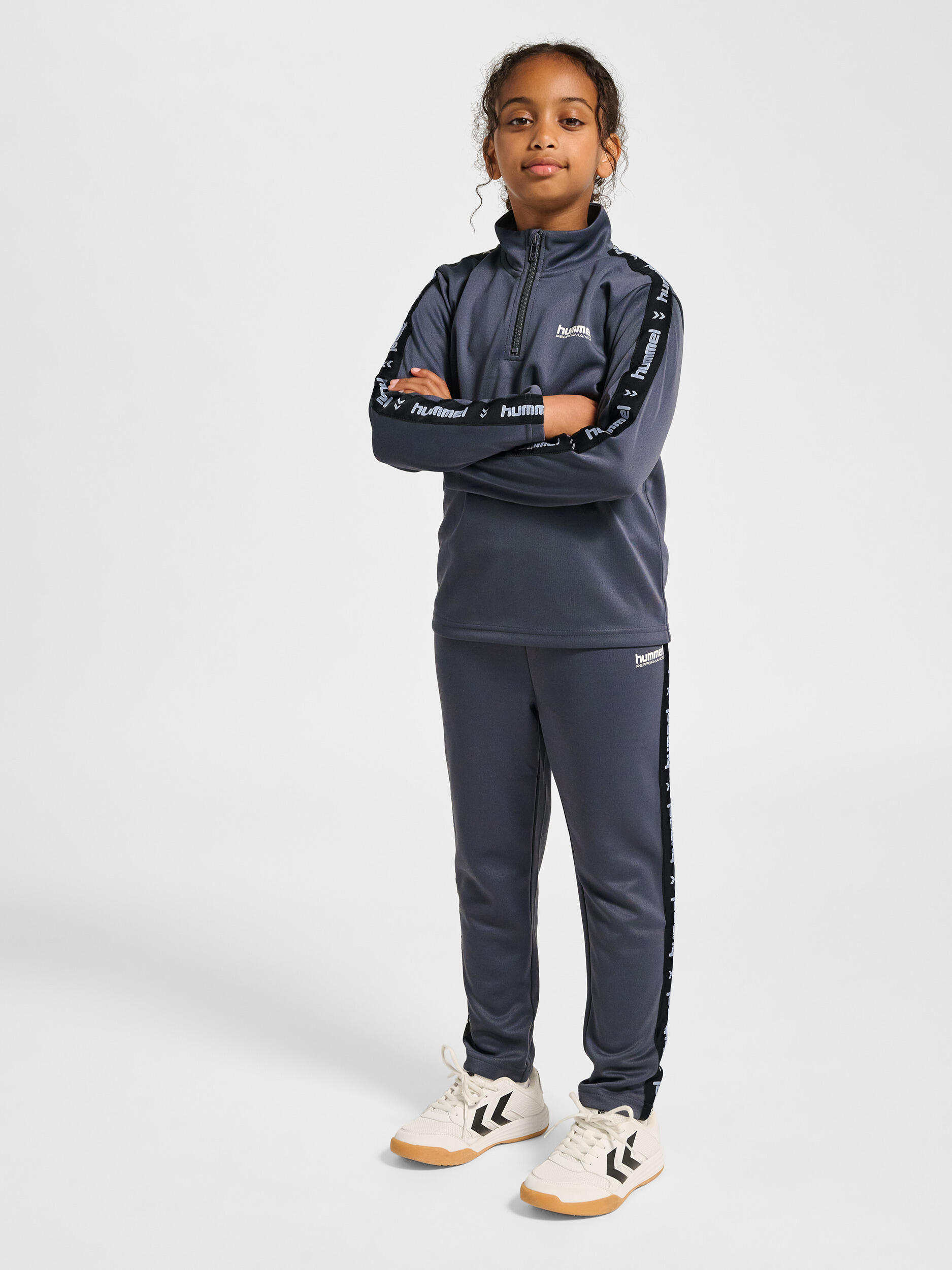 Reißverschluss Sweatshirt Hmljr Goal Kinder 5/10