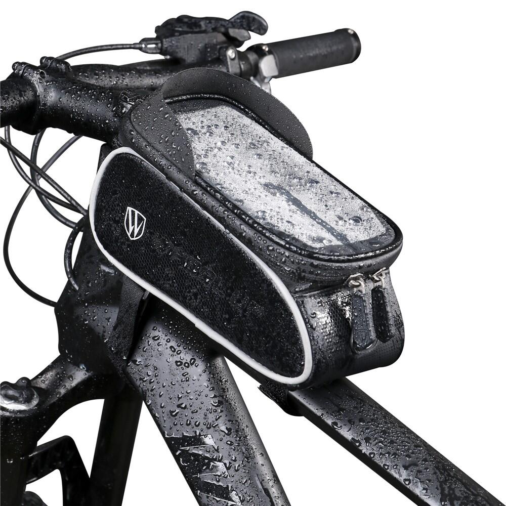 Borsa anteriore telaio bici con custodia telefono 3/7