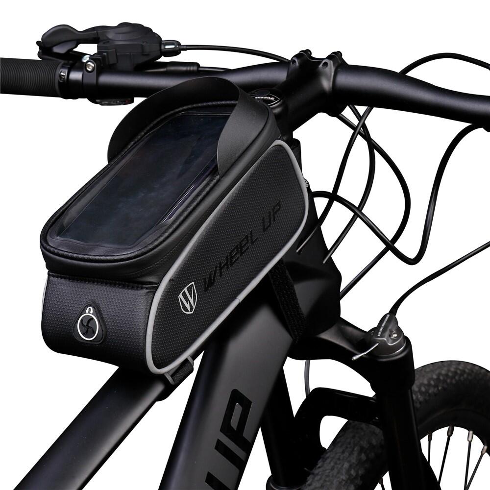 Borsa anteriore telaio bici con custodia telefono 2/7