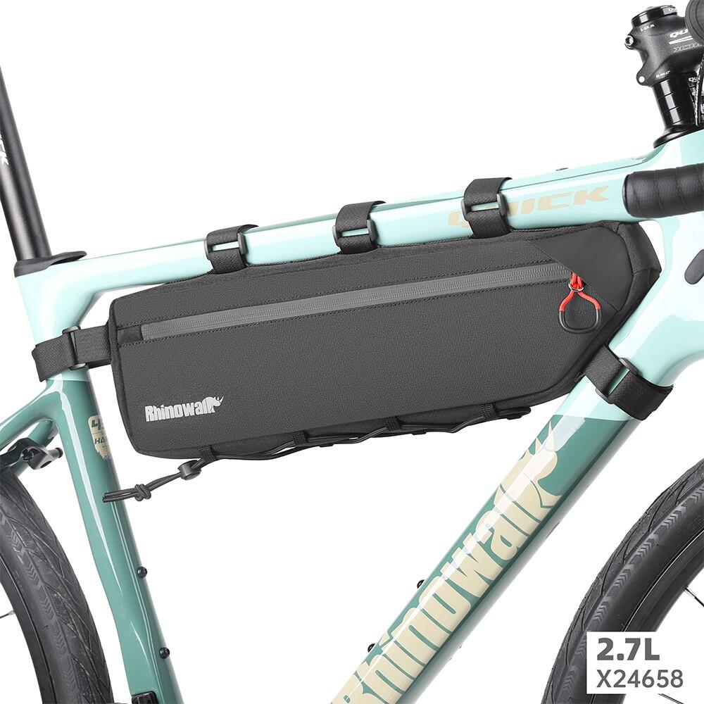 Bolsa cuadro bici impermeable 2,7L 3/7