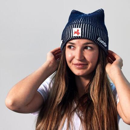 Czapka Sorra Ski Austria zimowa męska damska dzianinowa polar oddychająca