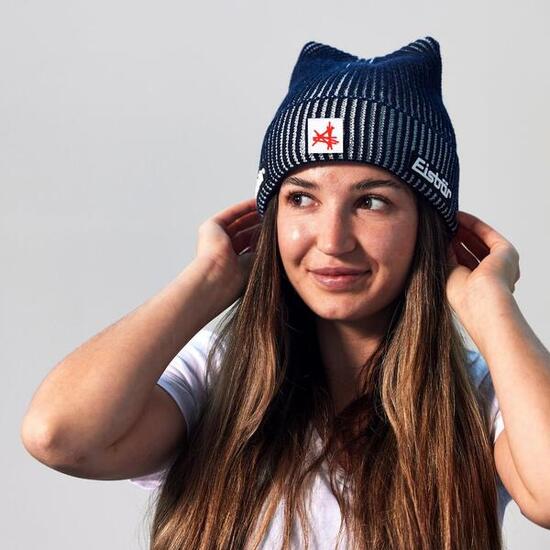 Czapka Sorra Ski Austria zimowa męska damska dzianinowa polar oddychająca