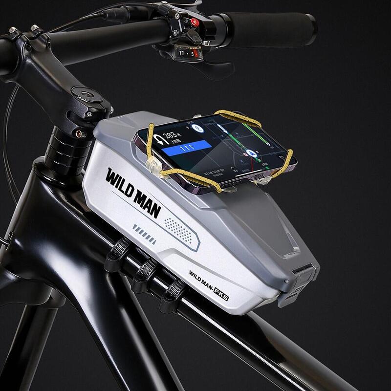 Geantă cadru bicicletă rigidă 1L eliberare rapidă