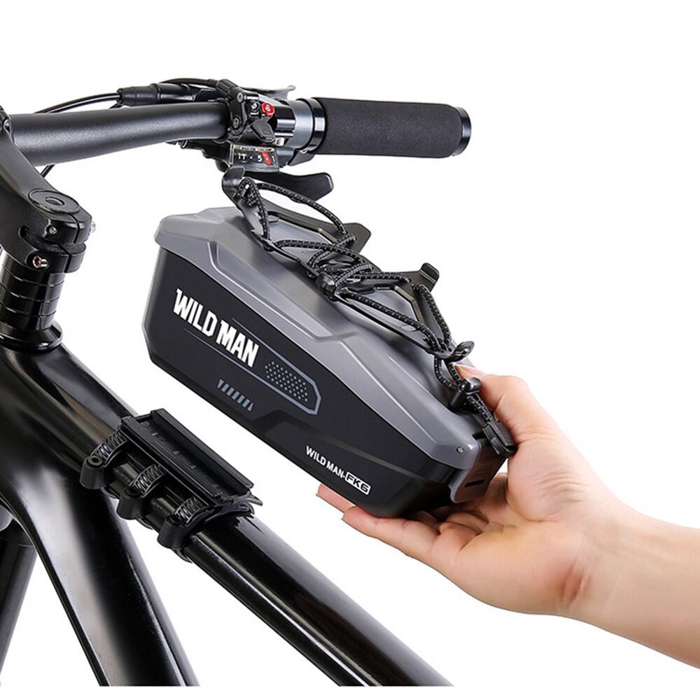 Saco quadro bicicleta rígido 1L libertação rápida 3/7