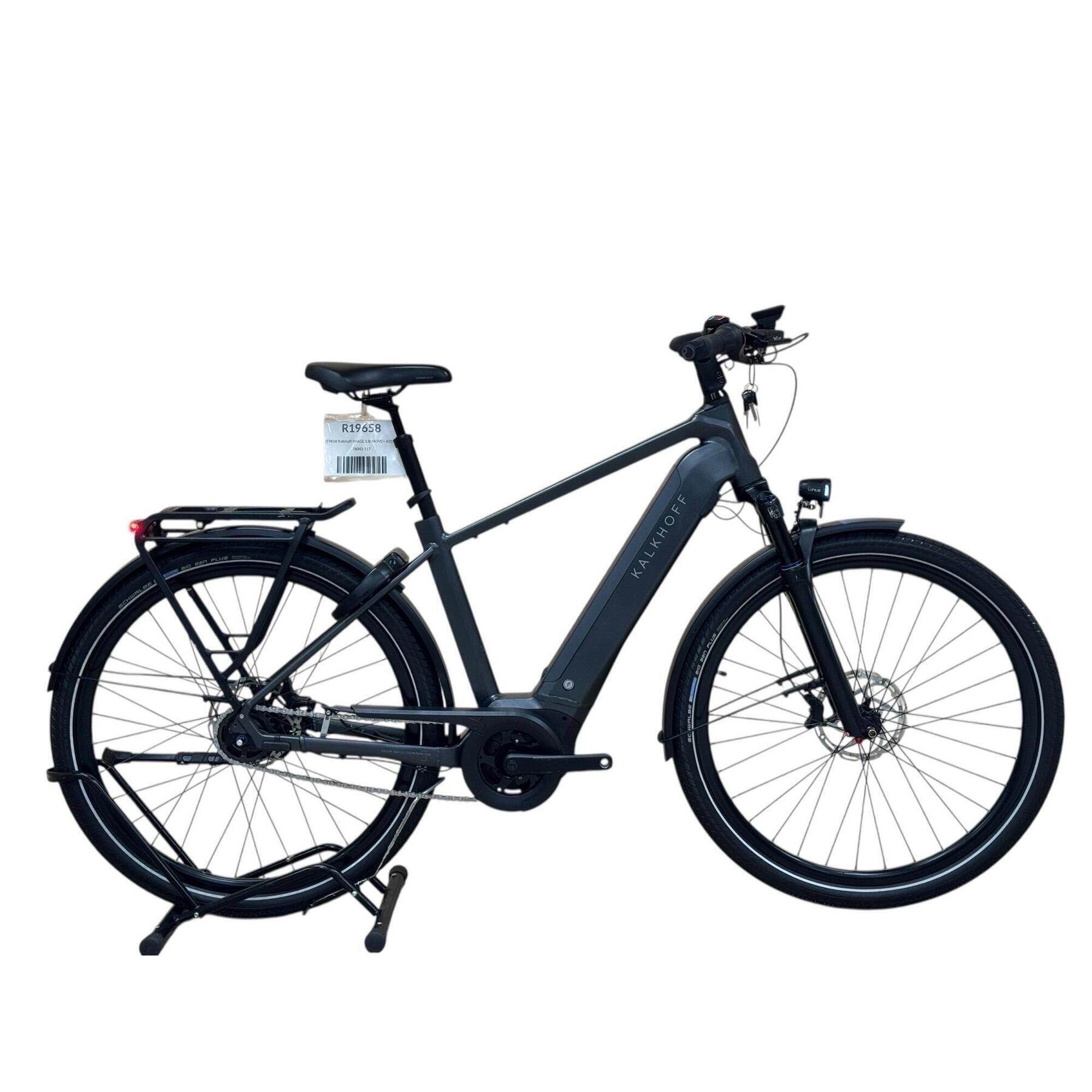 Kalkhoff - Reconditionné - Vélo Électrique Kalkhoff Image 5.b Move+ - Comme Neuf - Vélo Ville - Gris - 48 Xl - Decathlon