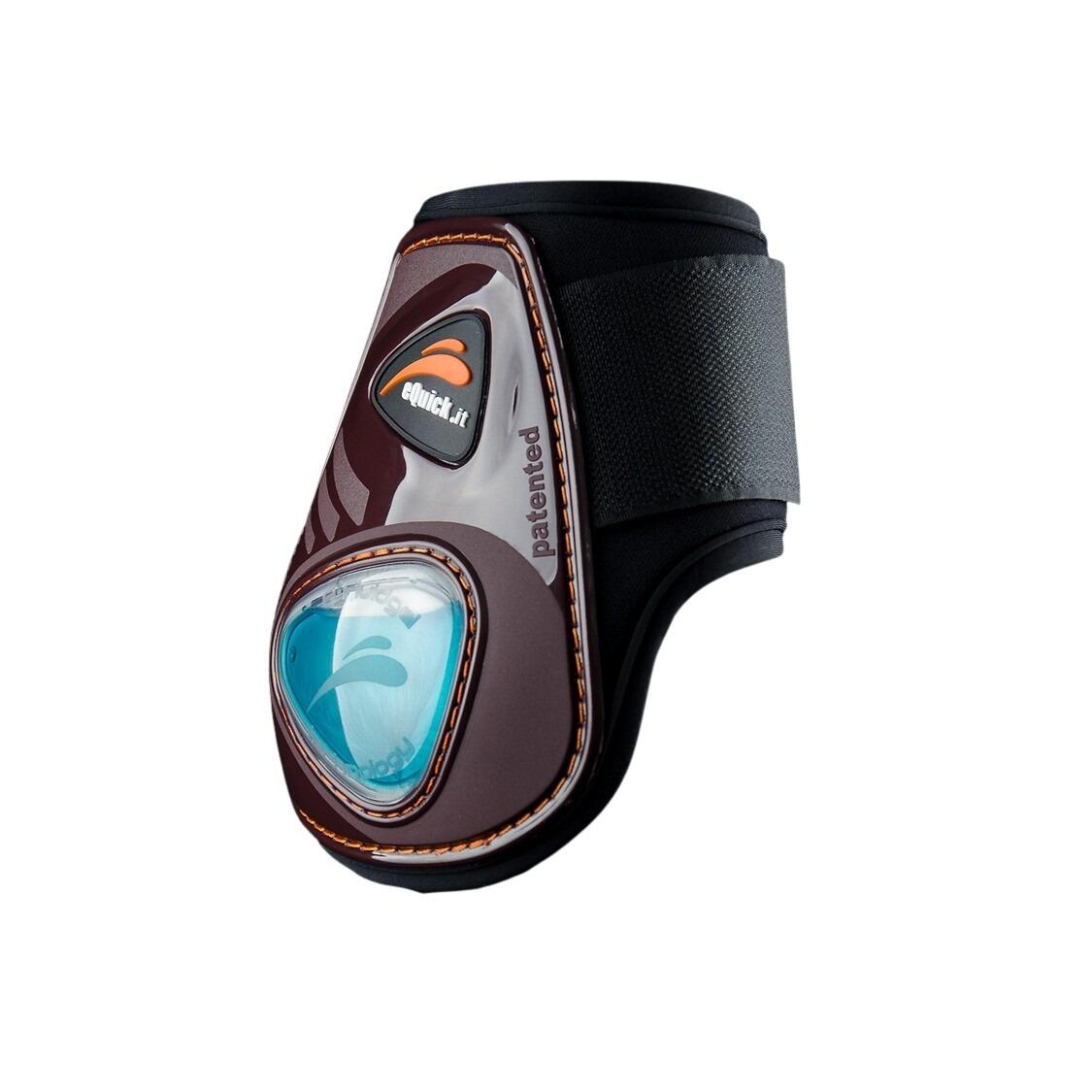 Protezione per il cavallo posteriore eQuick eShock Velcro 2/3