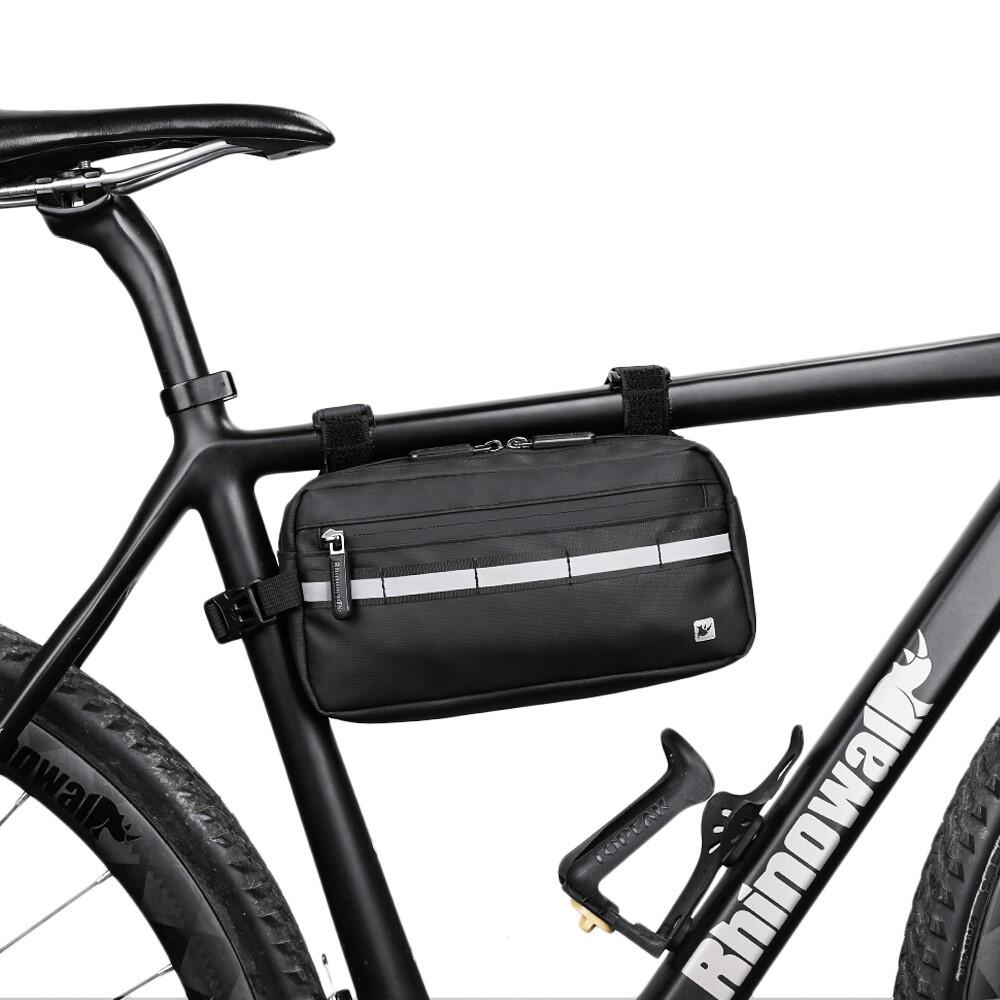 Borsa manubrio bici multifunzionale anteriore 4/7