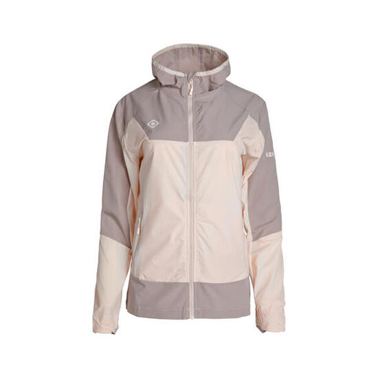 Izas Veste à capuche légère BENICIA pour la course à pied et le trekking , avec