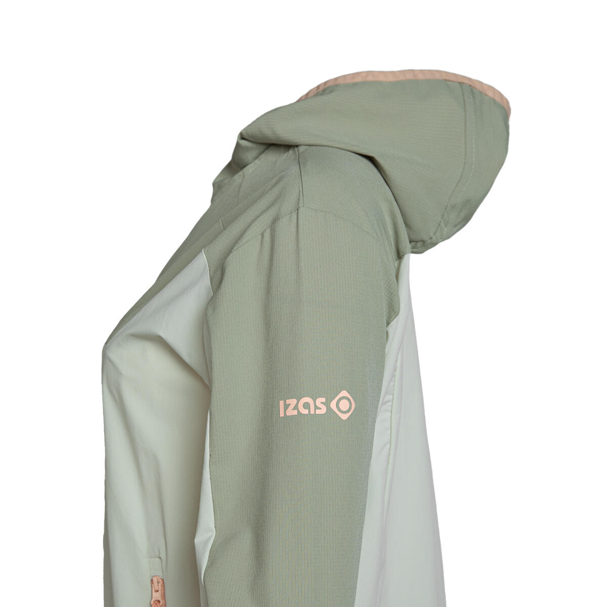 Giacca leggera con cappuccio da donna BENICIA per la corsa e il trekking con gua 4/4