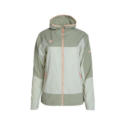 Izas Veste à capuche légère BENICIA pour la course à pied et le trekking , avec