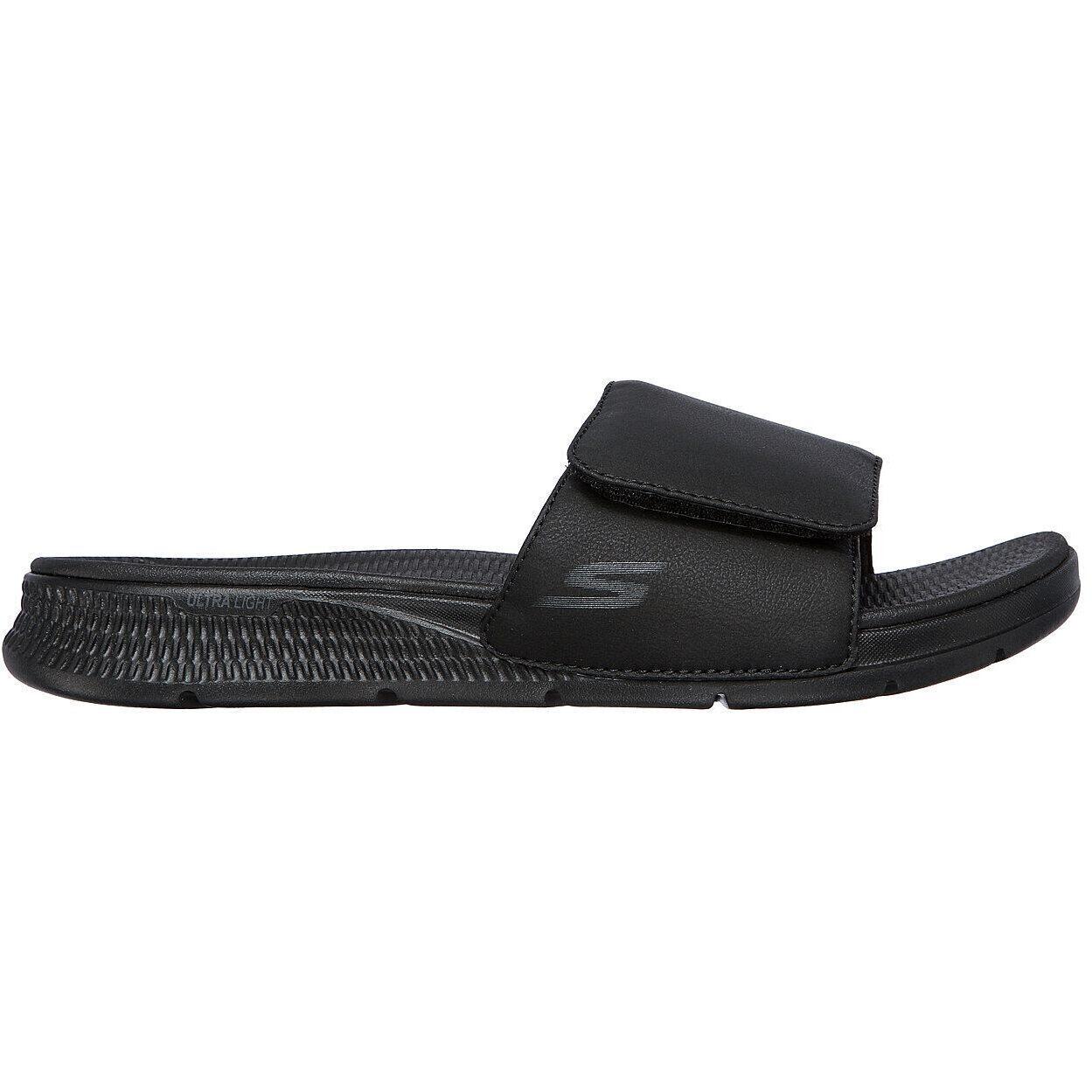 Chinelos de dedo Skechers GO Consistent 229033BBK, Preto, Homens 3/5