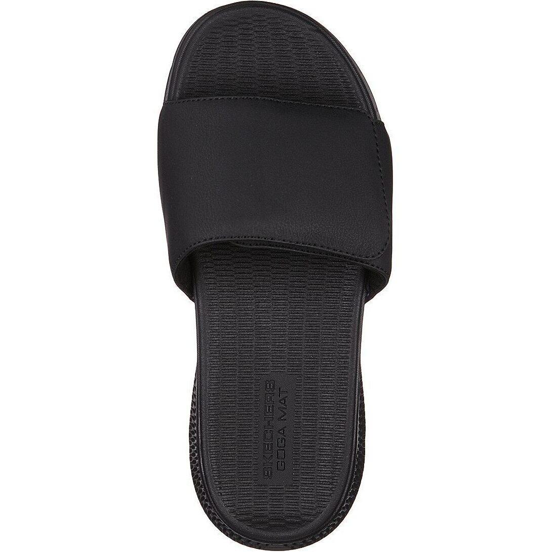 Chinelos de dedo Skechers GO Consistent 229033BBK, Preto, Homens 2/5